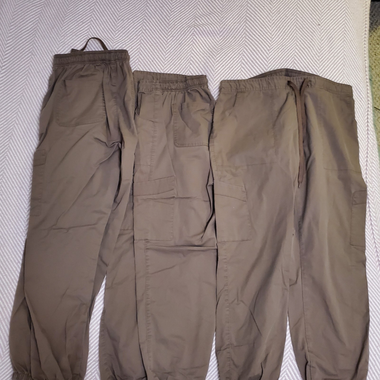 3 Medgear Brown Scrub Pants L