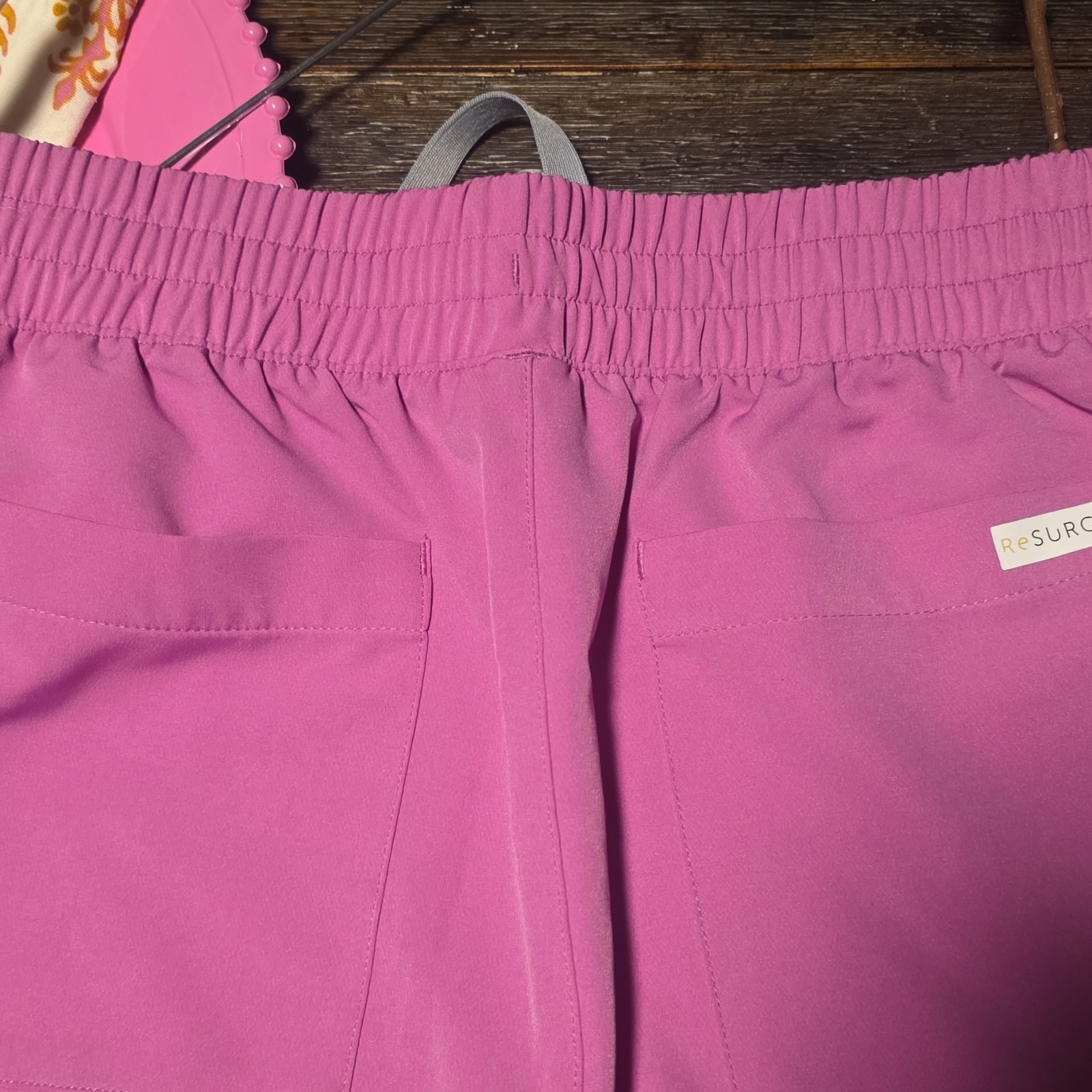 ReSURGE Pink Medical Unisex Scrubs Set Solid Size L RE5516