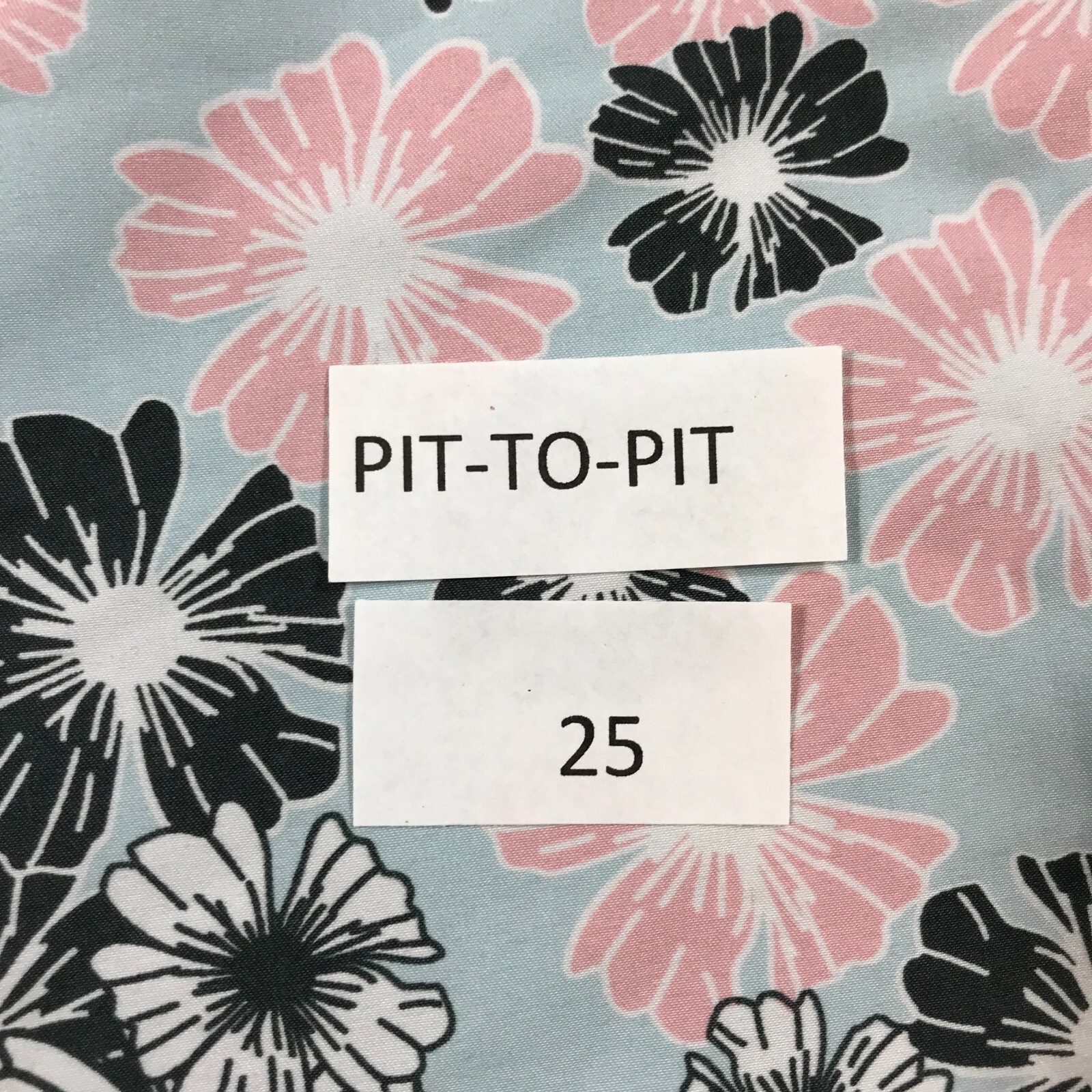 Divine Curves blue pink flowers scrub top size 2X tie back