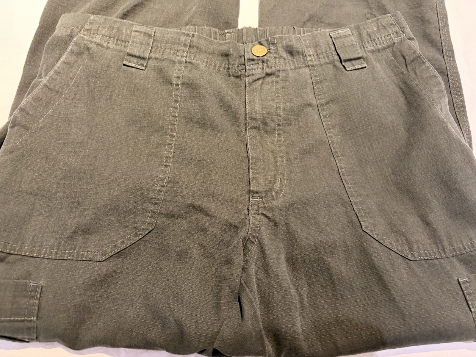 Carhartt Men’s Liberty Ripstop Cargo Scrub Pants Regular M Dark Grey Size M