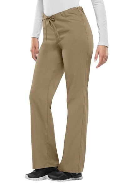 ALL HEART BASICS SCRUB PANT DRAWSTRING ONE POCKET ON BACK- KHAKI – XS-P