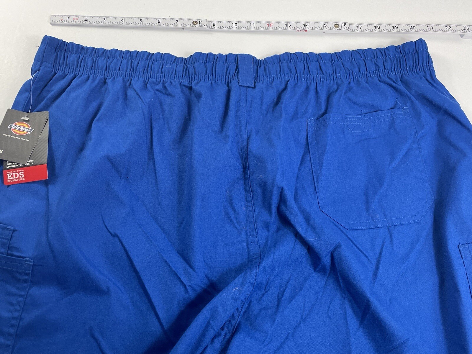 Dickies Size 2Xl Royal Blue EDS Scrubs Style 810046 Cotton/Polyester Blend