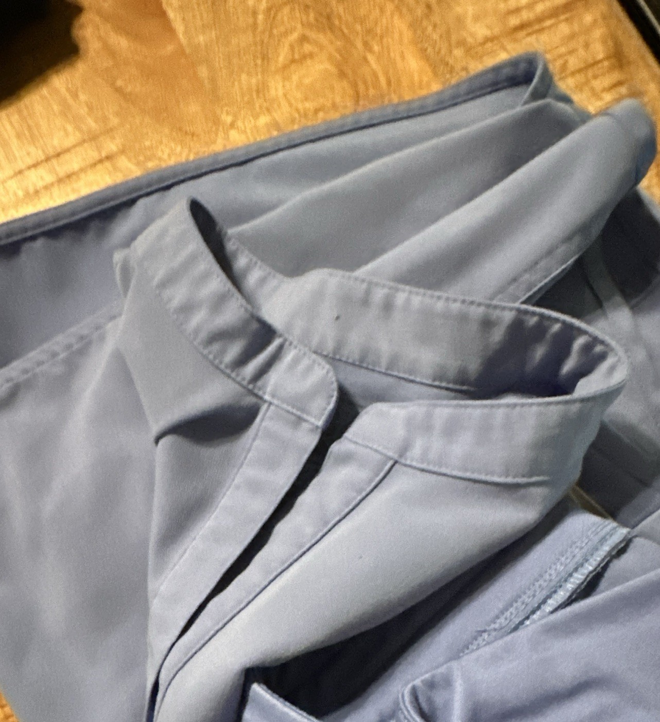 FIGS Unisex Ceil Blue Scrub Set Rafaela Top M, Jogger Pants L **FREE SHIPPING**