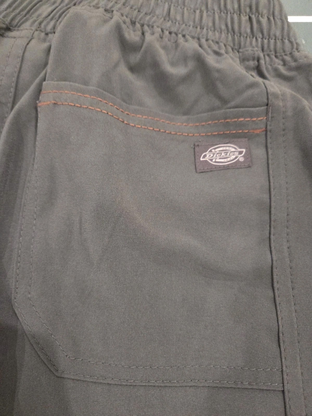 Dickies Riveting 7 Pocket Mid Rise Scrub Jogger Pants DK247 Pewter 2XL FREE SHIP