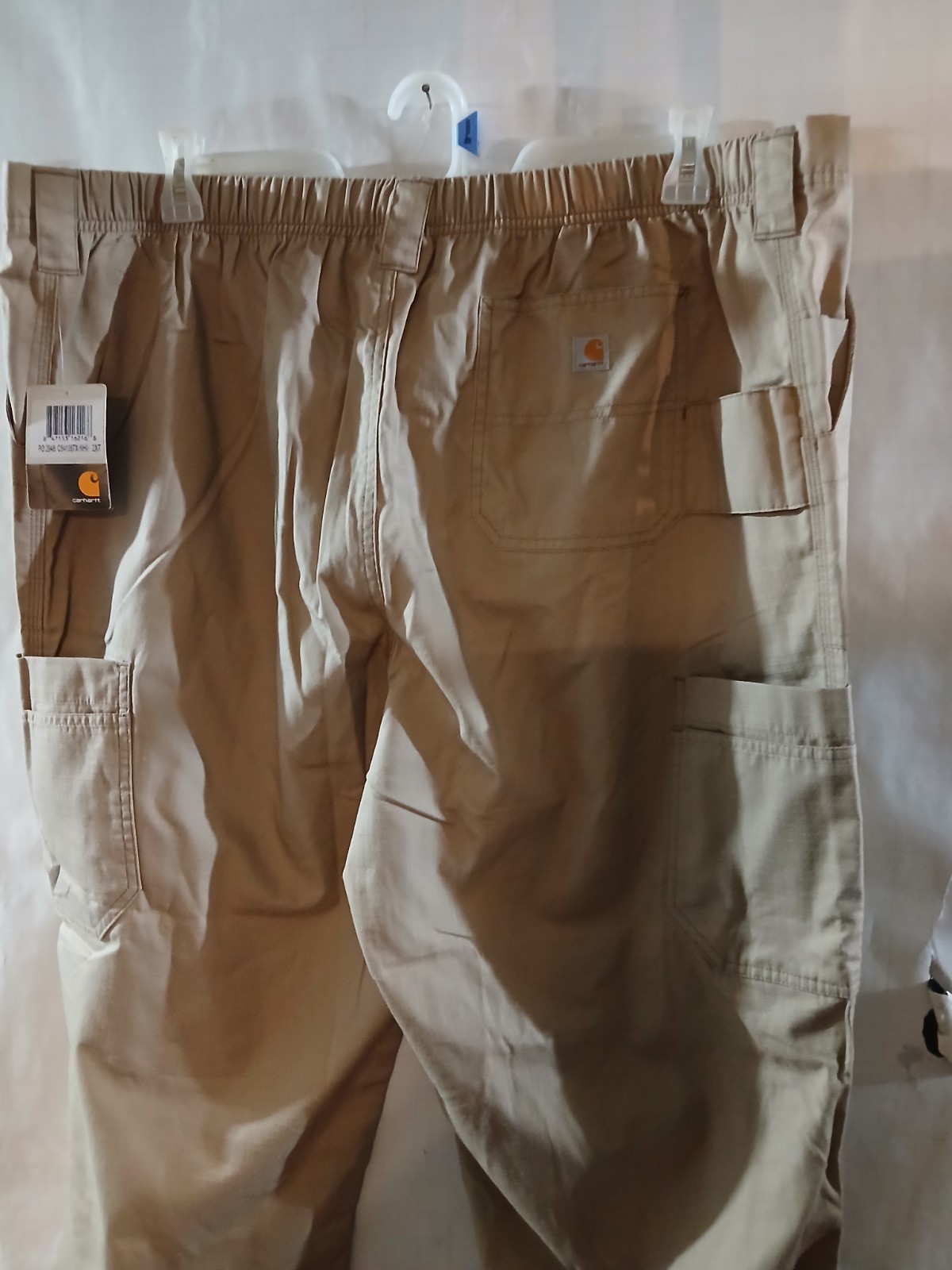 NWT Carhartt Carpenter Style Khakis Pants Unisex Tall 2XL C54108T KHI