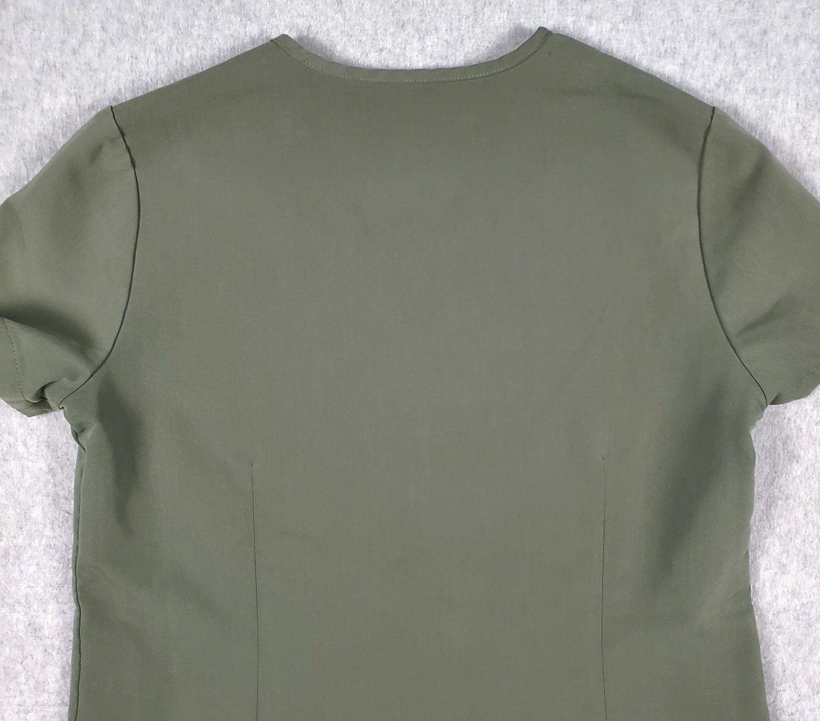 FIGS Scrub Catarina Top Womens XXS 2XS Moss Green Technical Collection Medical