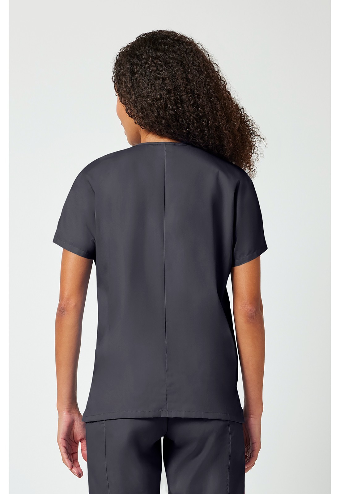 Cherokee Scrubs 4700 V Neck Scrub Top Pewter by Workwear free shipping.