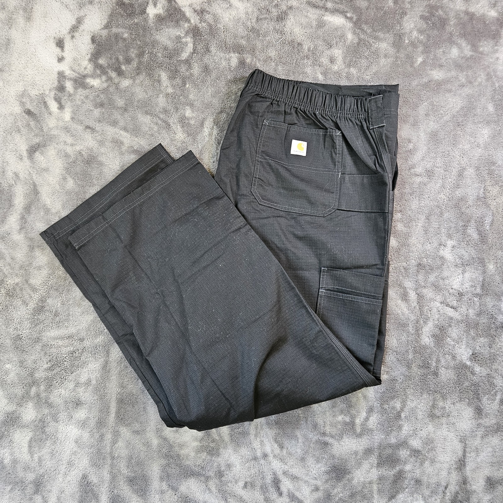 Carhartt Men’s 2XL Black Ripstop Cargo Pants NWT Workwear Utility