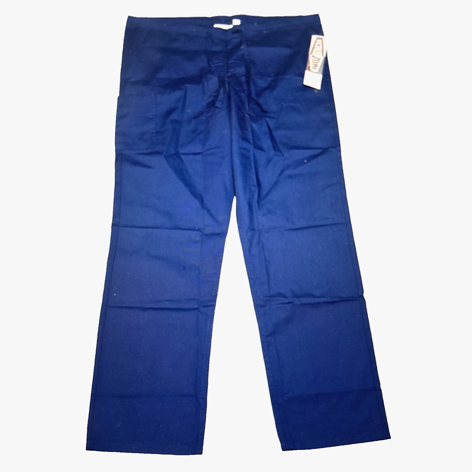 Landau Scrub Zone Unisex Scrub Pants Size 2XL Navy Drawstring Utility Pocket