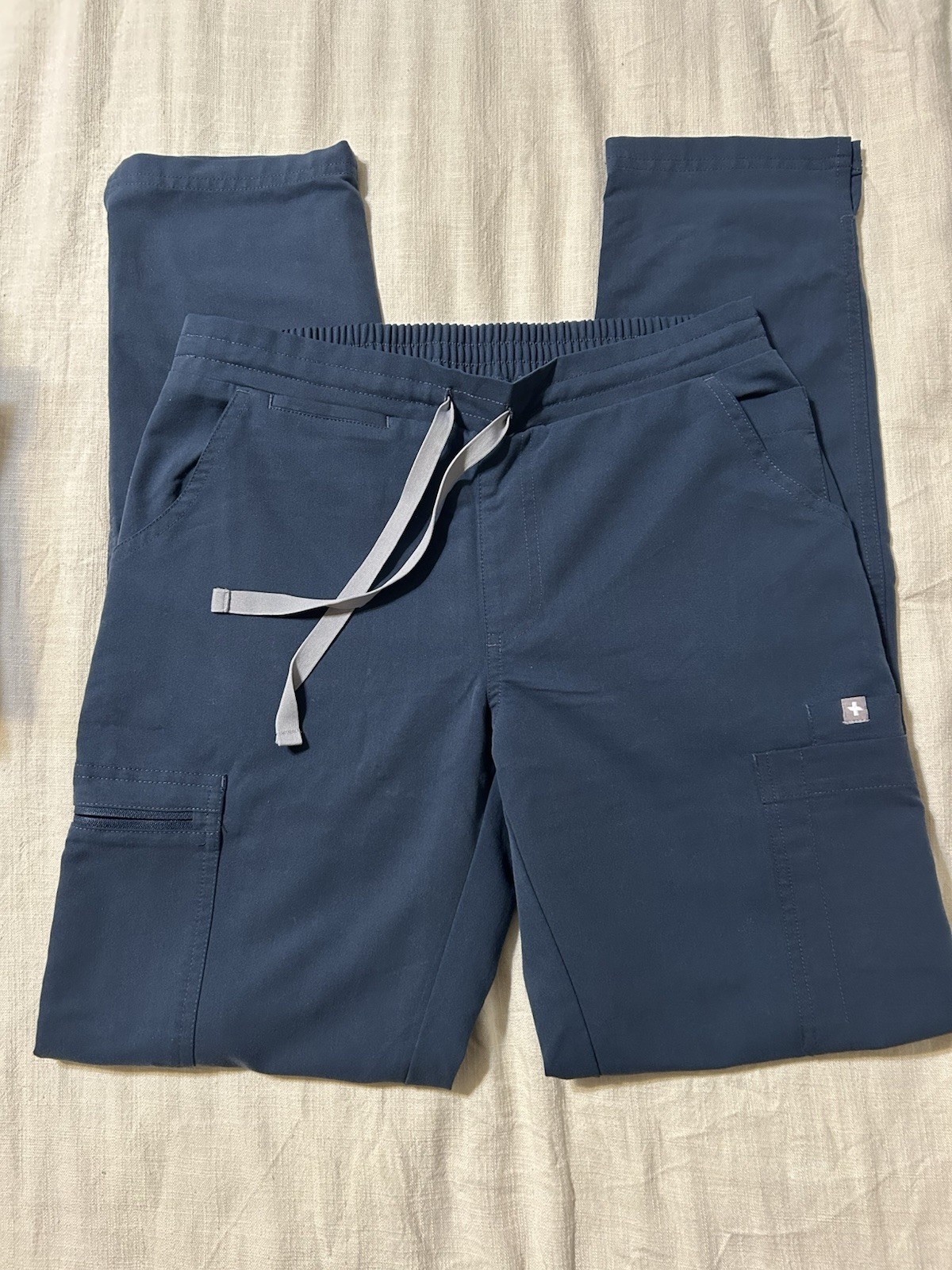 Figs Livingston Basic Scrub Pants, Xs, Dark Harbor