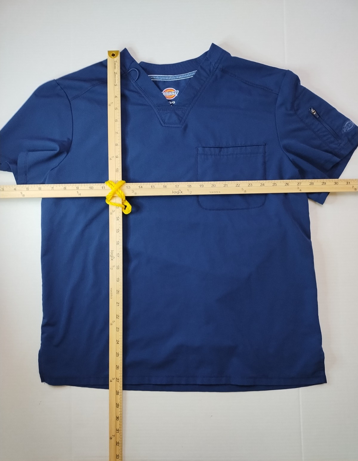 Dark Blue Size Large Medical Scrub Scrubs Nurse Hospital Utility Pockets