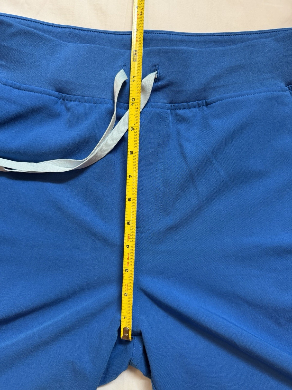 Figs Yola High Waisted Skinny Scrub Pant Royal Blue Size XL/T Tall