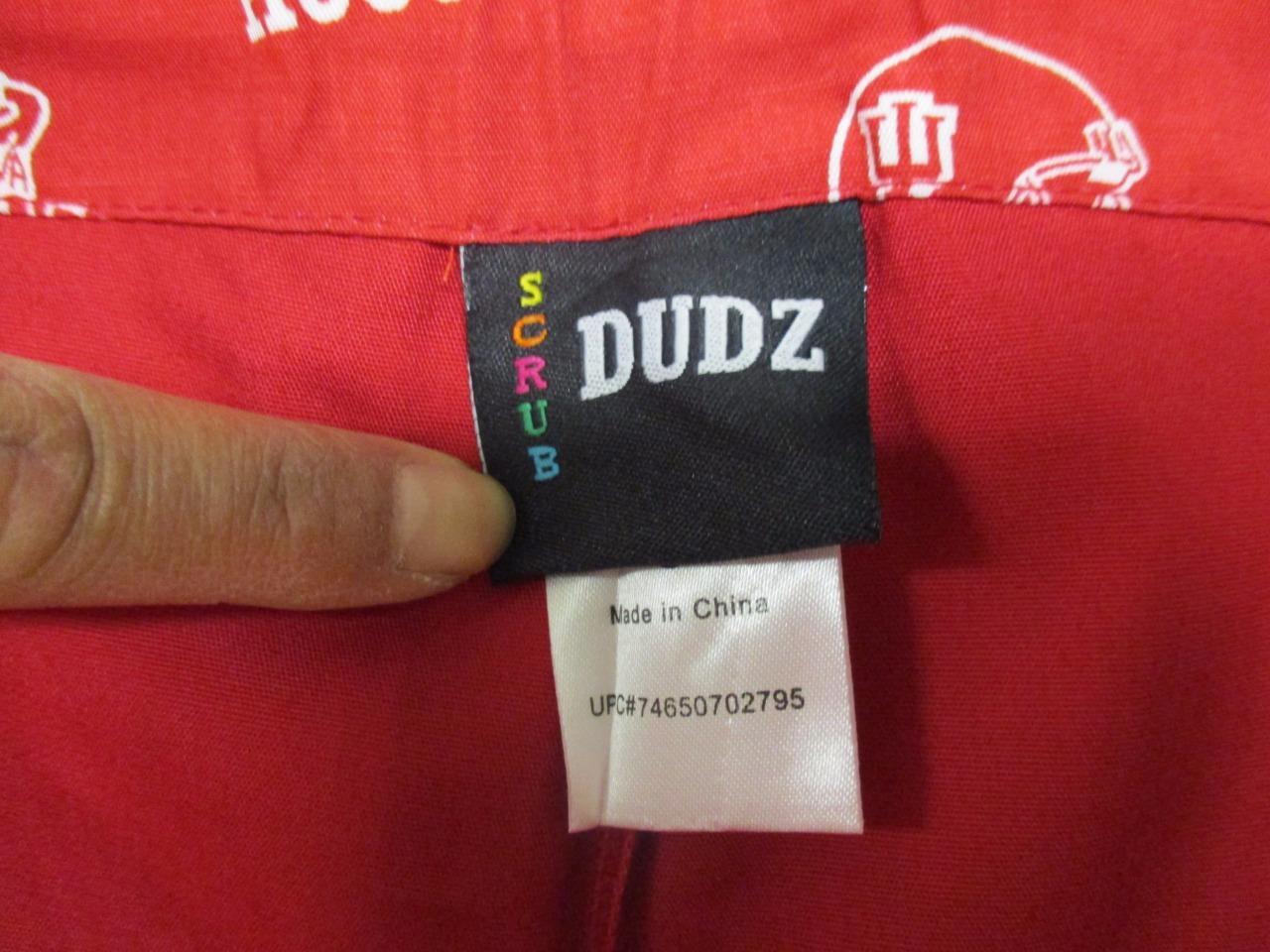 NEW INDIANA HOOSIERS Sizes S-M-L-XL-2XL-3XL Unisex NURSE/DOCTOR Scrubs Pants