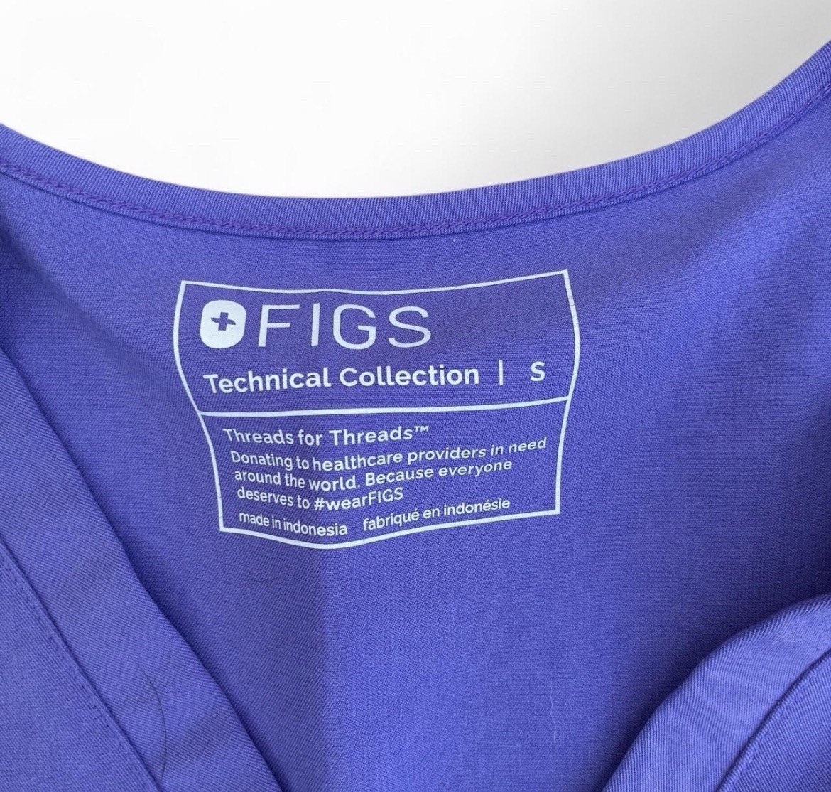 Women’s Lilac FIGS Scrub Set