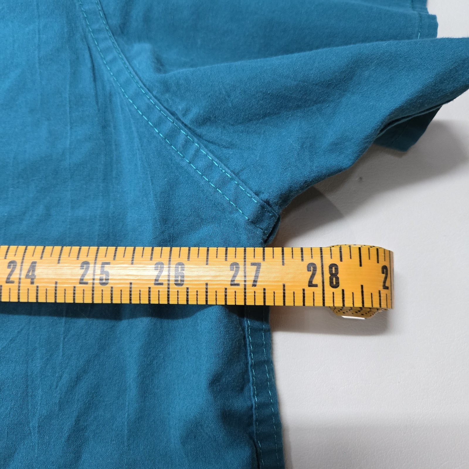 Standard Textile Scrubs Set 2XL Aqua Pocket T-Shirt Pants Uniform Short Sleeve