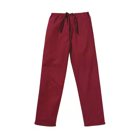 Landau 7602Rwplrg Scrub Pants, Cotton/Polyester, Drawstring Waist, 31 In