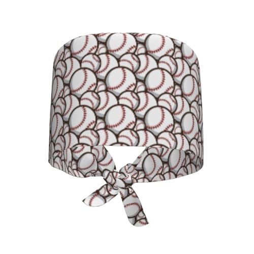 LGBT Pride Transgender Pride Breathable Scrub Hat for Nurses & Baseball Pattern