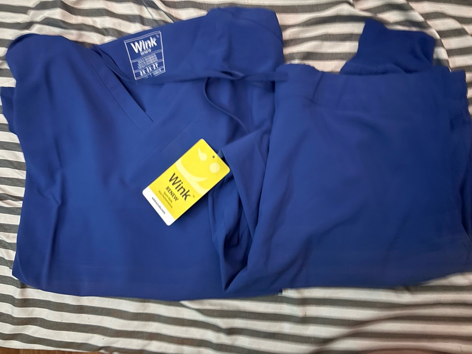 Wink Scrubs Renew Set Galaxy Blue