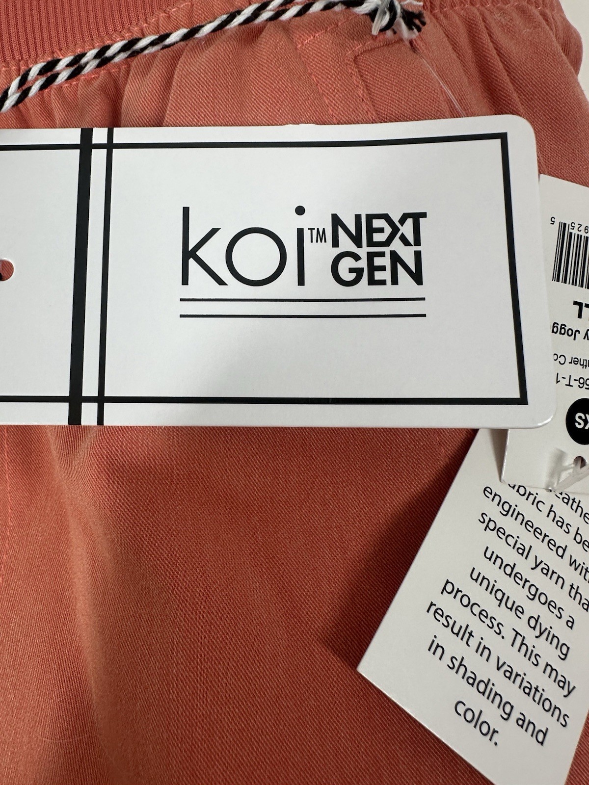 KOI Next Gen Everyday Hero Women’s 5-Pocket Cargo Scrub Pants Coral Small Tall
