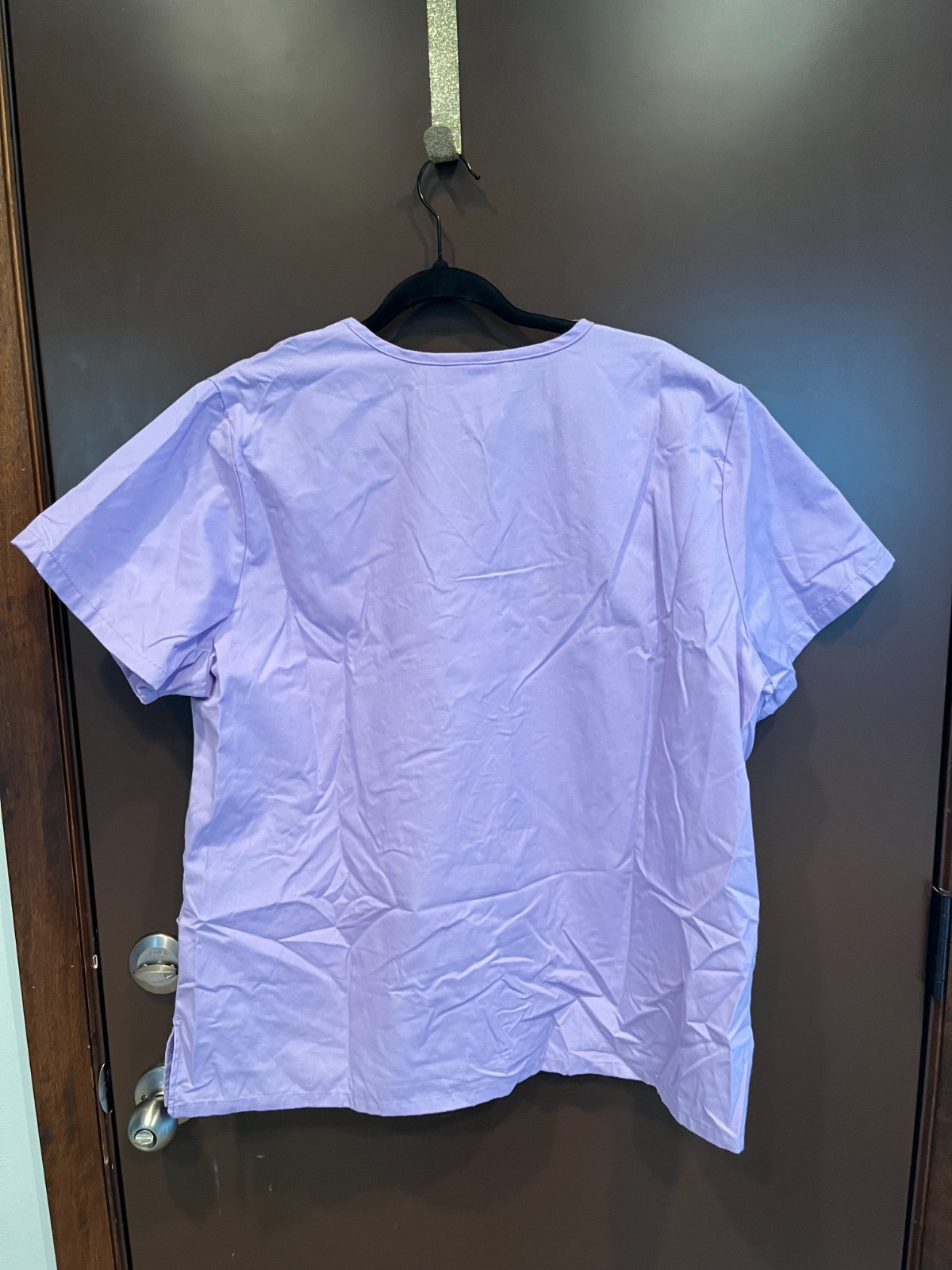SB Scrubs Scrub Women’s XL Purple Short Sleeve V-Neck