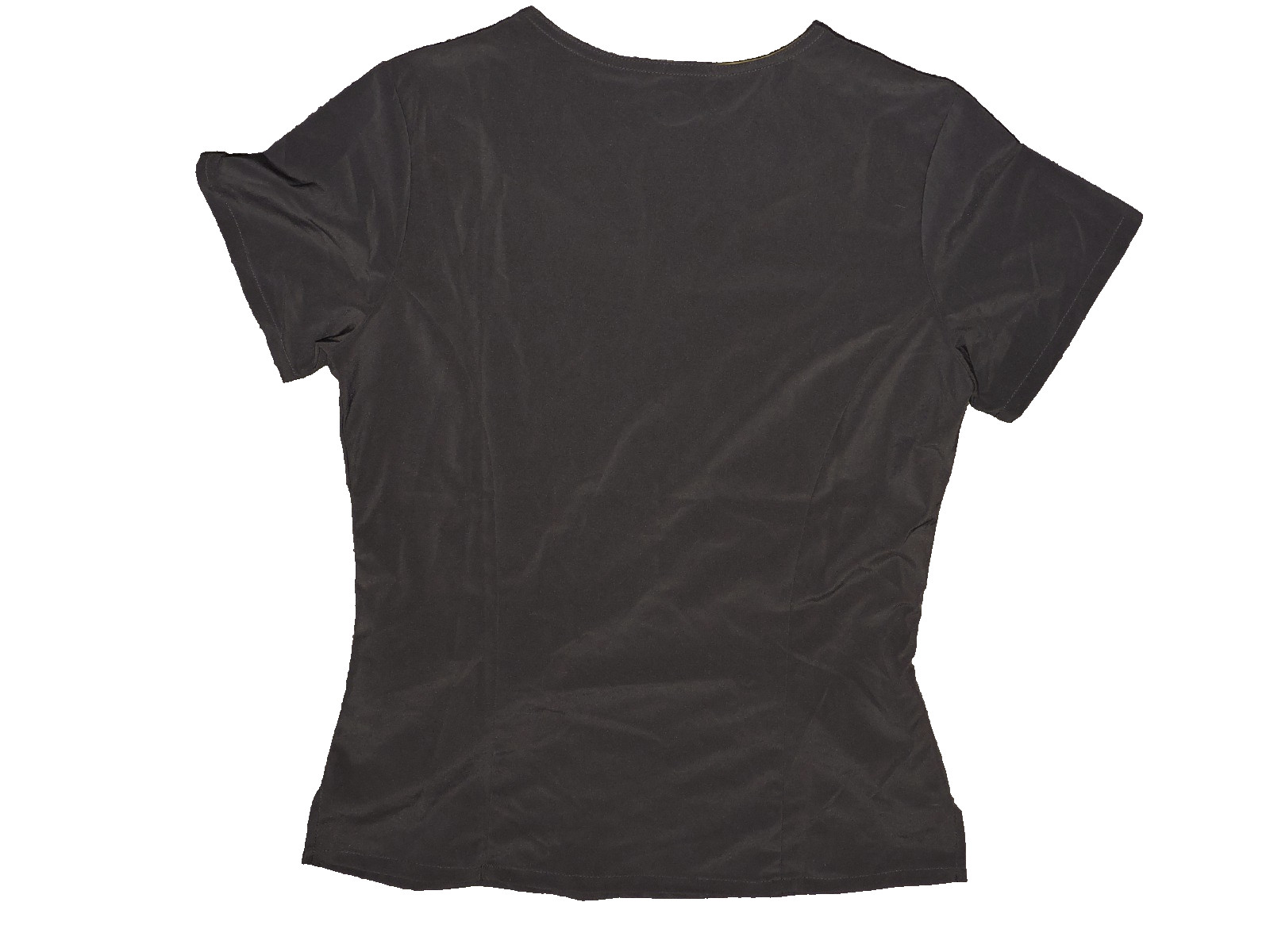 Dickies EDS Polyester/Spandex Gray Short Sleeve Scrub Top Unisex SZ S